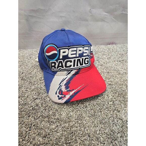 Vintage Pepsi Jeff Gordon Nascar Racing Snap Back Hat Chase Authentics #24 - Picture 1 of 12